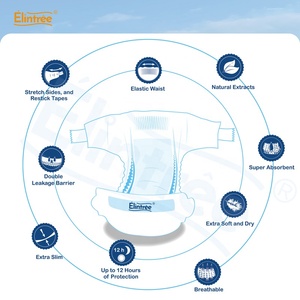 Vente en gros de couches pour adultes respirantes, jetables, épaisses, super absorbantes, pour la nuit, pour l'incontinence adulte, séchage rapide - Product Image 6