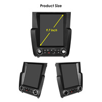 CARUPEZ Radio de Coche Android de 9.7 Pulgadas con GPS para Citroen C4 C4L DS4 2013-2017, Unidad Principal de Navegación Vertical Estilo Tesla de 8 Núcleos 7862S