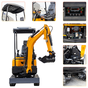 Suministro de Miniexcavadora HT18 para Uso Agrícola, Máquina Pequeña con Motor y Bomba de Marca - Product Image 5