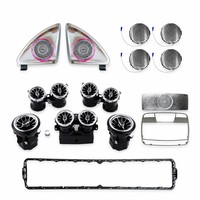 Kit d'éclairage d'ambiance pour Mercedes Classe E W213, tweeter rotatif 4D, éclairage de cadre de grille d'aération, 17 LED RGB, amélioration de l'intérieur, 2016-2023