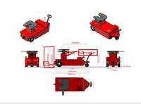 Ventes directes usine YUDE : Chariots élévateurs électriques personnalisés, tracteurs de remorquage, manutention de conteneurs, moteur de propulsion 48V 5KW, moteur hydraulique 1 1