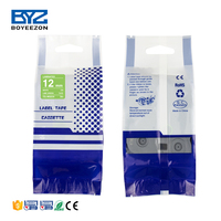 Pour Boyeezon TZe-MQP35 coloré sans réflexion Compatible MQG35 MQ835 MQ934 M51 MQL35 ruban pour imprimante d'étiquettes Brothers