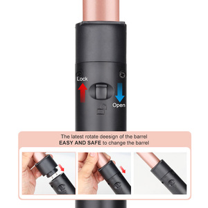 <span class=keywords><strong>Fer</strong></span> <span class=keywords><strong>à</strong></span> friser électrique ondulé en céramique, <span class=keywords><strong>3</strong></span> barils, 5 <span class=keywords><strong>têtes</strong></span>, Lcd, outils pour cheveux, 360 ondulé, Auto rotatif - Product Image 5