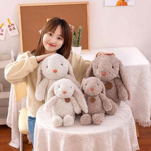 <b>Cute</b> Cartoon Animal Teddy <b>Bear</b> Rabbit Dog Plush Doll Sleeping Hug Plushie Toys PP Cotton Padding Girlfriend Birthday Gift - Product Image 3
