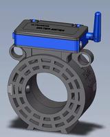 DLTEREN nouvelle génération de compteur d'eau à ultrasons de type insertion de sandwich