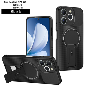 Soporte Magnético para Auto, TPU+PC, Antigolpes, con Soporte para Móvil, Funda para <span class=keywords><strong>OPPO</strong></span> Reno 15F 15C A6X Realme C85 Pro Note 70T - Product Image 6