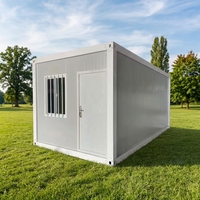 Maisons conteneurs contemporaines personnalisables à deux étages, design durable pour villa, bureau, magasin, avec installation facile