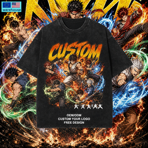 T-shirt Gods Brand Y2K Streetwear Speed per Uomo, 100% Cotone Pesante Oversize con Stampa - Product Image 1