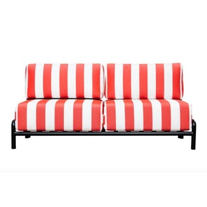 Modern 6-Piece Outdoor Steel Sofa Set with OLEFIN Cushions for Patio <b>Garden</b> Resort Contemporary Design Style - Product Image 4