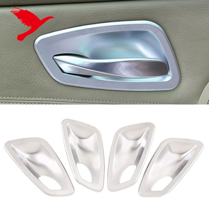 Accessori Per auto Porta Interna Maniglia Bowl Cup Cover Trim ABS 4PCS Per <span class=keywords><strong>BMW</strong></span> 3 Serie E90 E91 4dr Sedan /Touring 2005-2012 - Product Image 4