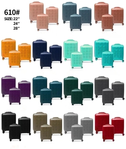 Promoción de fábrica Maleta de PP Viajes de negocios Maleta ligera portátil Maleta barata Juego de tres piezas 20 "24" 28" - Product Image 3