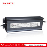 Alimentation LED ultra-mince AC/DC 24V 12V 60W Classe 2 pour miroir et éclairage de salle de bain