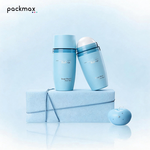 ขวดโรลออนระงับกลิ่นกายทรงกระบอก PP ยอดนิยม ขนาด 50 มล. แบบเติมได้ พร้อมหัวฉีดพลาสติกสำหรับของเหลว พิมพ์ลายสกรีน บรรจุภัณฑ์เครื่องสำอาง - Product Image 4