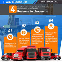 Service de logistique internationale multimodale Chine AE Emirates Maritime Express LCL+Express avec assurance
