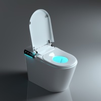 WC intelligent de conception américaine CUPC, dernier modèle écologique en céramique, siège auto-nettoyant, chauffage du siège, télécommande, salle de bain intelligente