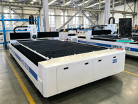 Machine de découpe laser à fibre ZCLASER 3015, 3000x1500mm, 3 axes, 0-20mm, acier inoxydable, acier au carbone, aluminium, bois, contrôle Cypcut