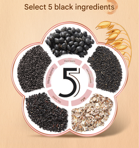 Chăm sóc rụng tóc lúa mạch đen bột yến mạch 5 loại bột yến mạch đen hỗn hợp protein cao thay thế bữa ăn chất xơ - Product Image 2