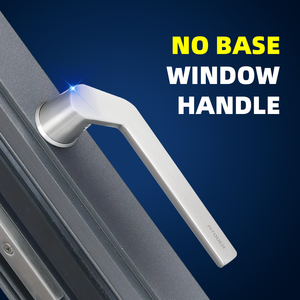 AT088 Tùy chỉnh màu xám bền và chịu mài mòn thép không gỉ casment phẳng mở Đức cửa sổ xử lý - Product Image 2