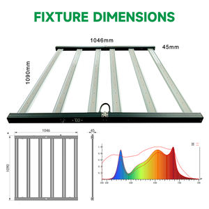 720w Led élèvent la lumière jardin intérieur 4X4 toutes les plantes <span class=keywords><strong>maison</strong></span> verte écologique spectre complet blanc LED rouge et bleu élèvent des lumières - Product Image 6