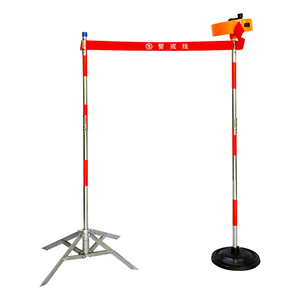 Supporto per Recinzione FB-1, Tubo Altezza 1,5m e Diametro 2,5cm per Precauzioni di Sicurezza e Isolamento - Product Image 6