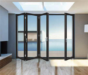 <span class=keywords><strong>Porte</strong></span> pliante double résistante aux ouragans, <span class=keywords><strong>porte</strong></span> pliante accordéon en verre, <span class=keywords><strong>porte</strong></span> en aluminium pour terrasse, <span class=keywords><strong>porte</strong></span> à double ouverture - Product Image 6