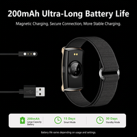 Bracelet intelligent sans écran U25, surveillance de la fréquence cardiaque, suivi du sommeil, suivi de la température, santé des femmes, multisports, IP68, unisexe