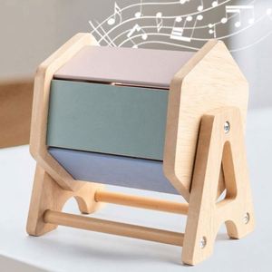 Baby Over 36Months Toddlers Play Kit Montessori Spinning <b>Drum</b> Montessori Toys <b>for</b> Infant - Product Image 2