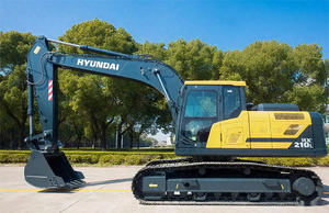 Excavadora de orugas usada Hyundai HX210L 21Ton, máquina de nivel 4 de segunda mano, Cubo de 09m3, Stock global - Product Image 4