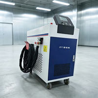 Pembersih Laser Serat Portabel Berpendingin Air PCT-1500W untuk Menghilangkan Karat pada Baja Karbon dan Baja Tahan Karat