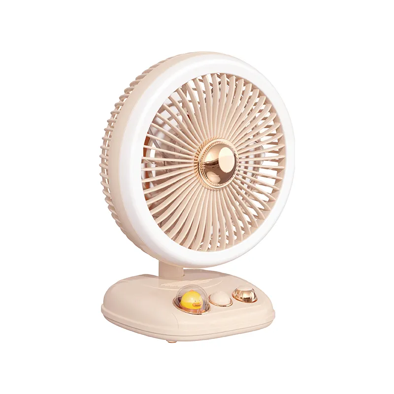 ICARER FAMILY Smart Fan with Cute Design and Rechargeable Portable Mini Fan