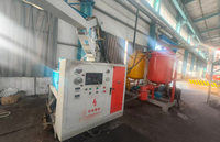 Machine à injecter de la mousse de polyuréthane (PU) pour ligne de production de tuyaux pré-isolés, destinée aux tuyaux isolés enterrés directement.
