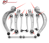 10 pièces/ensemble nouveau Kit de bagues de bras de commande de Suspension avant pour Audi A4 A5 A6 Q5 Phaeton pour Passat douille en caoutchouc pièces de voiture automatique
