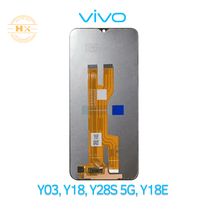 Schwarzer TFT-Touchscreen 6,5 Zoll Ersatzteil für Vivo Y03/Y18/Y28S/5G/Y18E