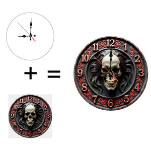 Reloj de pared de madera de 25x25cm que es un rompecabezas de <span class=keywords><strong>Sudoku</strong></span> con solución personalizada - Product Image 1