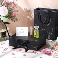 Boîte cadeau en carton, boîte de luxe avec ruban interchangeable et fermeture magnétique, ensemble de grandes boîtes cadeaux pliables/boîtes d'emballage