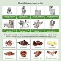 Petit manuel Mini 8kg barre de chocolat 600 Mm moule trempage faire tempérer Enrobe moules de fusion Machine à roue