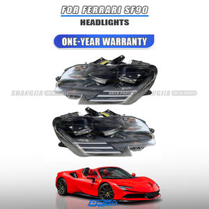 Phare en plastique PP, accessoires de voiture, phare pour Ferrari SF90 Stradale Spider 882838 882841 - Product Image 2