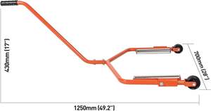 Venta caliente rueda de neumático portátil <span class=keywords><strong>Dolly</strong></span> camión neumático <span class=keywords><strong>Dolly</strong></span> para fácil elevación neumático <span class=keywords><strong>Dolly</strong></span> neumáticos anchos para taller garaje - Product Image 2