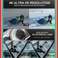 3 inç ips ekran kamerası WiFi profesyonel 4K Video kamera 58MP kamera Youtube Vlog kaydedici otomatik odaklama dijital kamera