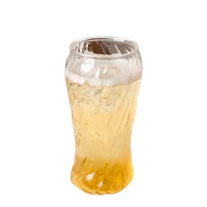 Sáng Tạo Không Thường Xuyên Uống Glass Tumbler Sông Băng Nước Trái Cây Cà Phê Chai Nước 500Ml Whiskey Bia Kính - Product Image 6