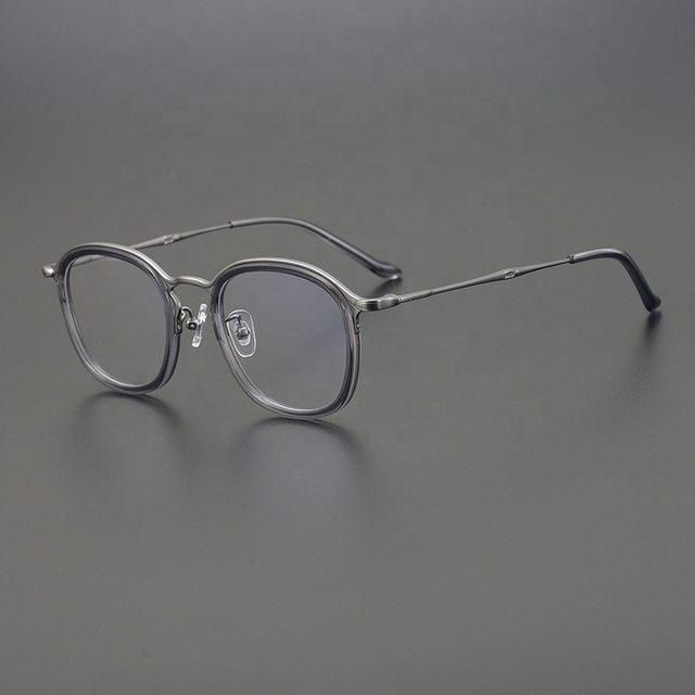 Factory Stock Glasses No logo High-end Crafts Fashionable New Titanium Glasses Frame Made in China