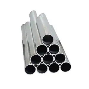 Tube métallique en acier inoxydable 304 304L 316L 316 de haute qualité, Tube en acier inoxydable sans soudure