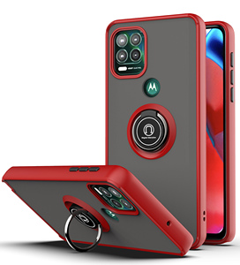 Venta caliente al por mayor Slim Armor Phone Cases con soporte de Anillo giratorio para Moto G Stylus <span class=keywords><strong>2021</strong></span> 5g Funda a prueba de golpes con logotipo personalizado - Product Image 4