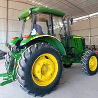Tractores usados J Deere 120hp 4x4wd, equipo agrícola, maquinaria agrícola pequeña, minicompacta, jardín, agricultura