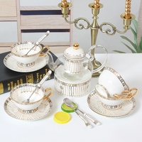 Théière en céramique, pour thé de service à thé, style nordique feng Shui, avec filtre, service à café, en porcelaine, vente en gros,