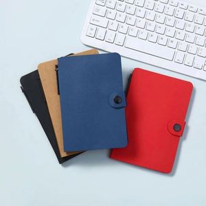 Note <b>Books</b> With Printing Logo Wholesale A6 Hardcover Pu Leather Notebook for Business Notebooks Custom Promotional Gifts - Product Image 6