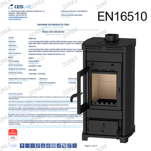 Estufa <span class=keywords><strong>de</strong></span> <span class=keywords><strong>Leña</strong></span> para el Hogar CE EN16510 R0801A <span class=keywords><strong>de</strong></span> 8.9kW, Chimenea <span class=keywords><strong>de</strong></span> Acero Moderna <span class=keywords><strong>de</strong></span> Alta Calidad <span class=keywords><strong>sin</strong></span> Humo para Hervir Agua - Product Image 2