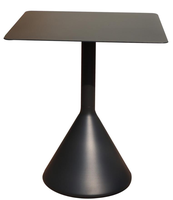 En stock Tables de salle à manger d'extérieur en métal coloré de style moderne au prix d'usine pour restaurant, café, bistro, pour entrepôt et usage extérieur