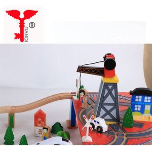 Trafic Mine Puzzle Thomas <span class=keywords><strong>Train</strong></span> Jouet Ferroviaire Rail En Bois jeu <span class=keywords><strong>de</strong></span> piste <span class=keywords><strong>de</strong></span> course <span class=keywords><strong>de</strong></span> voiture jouet - Product Image 6