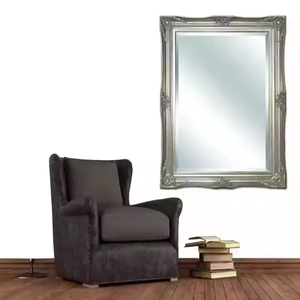 Hot bán hiện đại tùy chỉnh kích thước màu sắc chất lượng tốt sang trọng thủ công bạc tự nhiên hình chữ nhật gương thân thiện với môi PU - Product Image 6